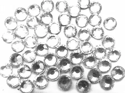 £5.99 • Buy SS16=3.5mm Hotfix Glass Rhinestone Diamante DMC Crystal Flat Back Iron/Glue On