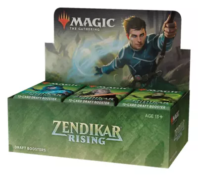 MTG Zendikar Rising Draft Booster Box NEW FACTORY SEALED • $88.44