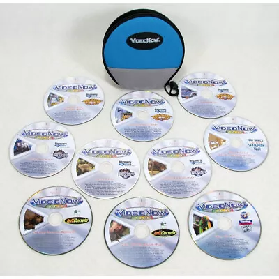 VideoNow Discs With Case Lot Of 10 Dinosaur Planet Tony Hawks Stage Garage More • $30