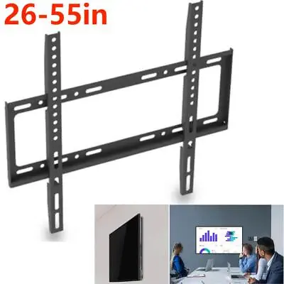 TV Wall Mount Slim TV Brackets For Most Of 26-55 Inch LED/LCD TVs Support 50KG • £7.29
