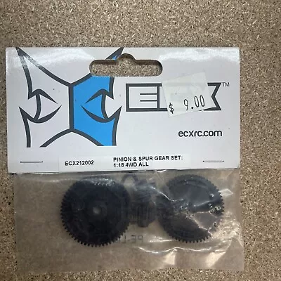 ECX 212002 1/18 Pinion & Spur Gear Set 1/18 Torment Ruckus Roost • $10.99