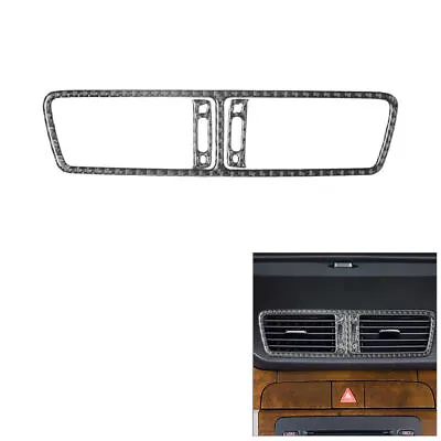 For Volkswagen Passat Carbon Fiber Center Air Vent Outlet Frame Cover Trim 3Pcs • $16.29