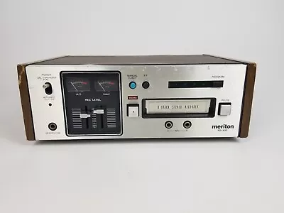 Vintage 1977 Meriton HD-830 8 Track Stereo Recorder * FOR PARTS ONLY * • $125