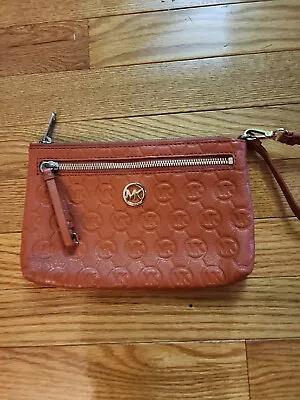 Michael Kors  Women's Orange Wristlet Wallet  • $25