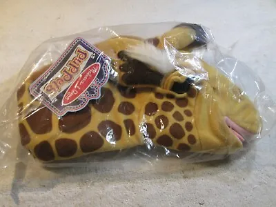 Melissa And Doug Giraffe Animal Hand Puppet Plush Washable Surface 12” • $24.99