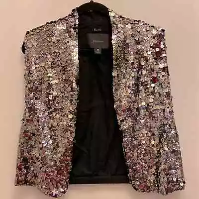 Scotch & Soda Maison Scotch Sequin Gilet Vest - Size L • $83