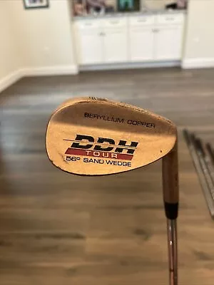 $19.99 • Buy Dunlop DDH Tour Beryllium Copper Sand Wedge 56° RH Steel Shaft.
