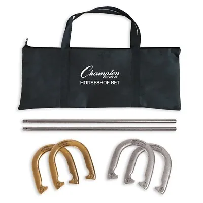 Champion Sports Steel Horseshoe Set • $51.99