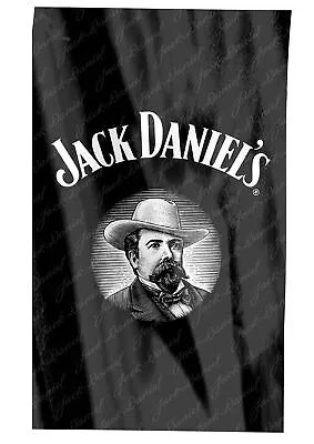 Jack Daniels Mr Jack Daniels Old No. 7 Tennessee Whisky Design Cape Wall Flag... • $19.95