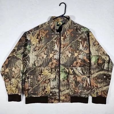 Cabelas Advantage Timber Men's Jacket XL Camo Camouflage Zip Up Extra Large Coat • $29.99