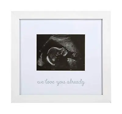 Kate & Milo We Love You Already Ultrasound Picture Frame Keepsake Sonogram Fr... • $11.84