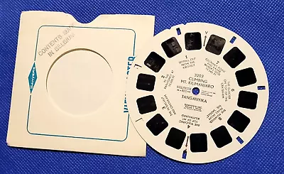 Scarce Sawyer's View-master Reel 3203 Climbing Mt. Kilimanjaro Tanganyika Africa • $159