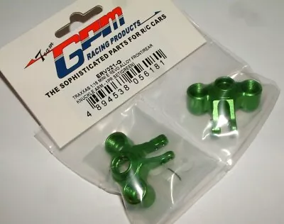 Mini E-revo Slash1/16th Gpm Frt Or Rear Steering Knuckle Green Aluminium Erv021 • $16.99