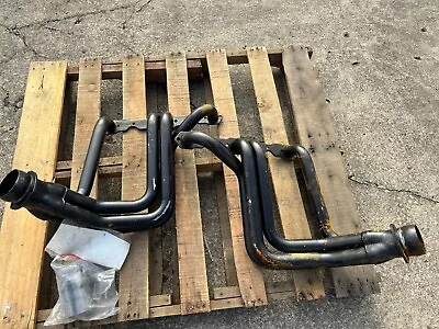 #2- 69230 Hedman Long Tube Painted Street Headers For 67-91 Chevy GMC SBC Pickup • $175