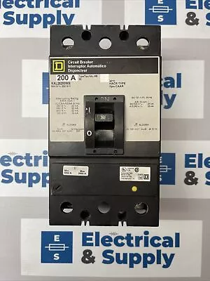 Square D KAL26200WB Circuit Breaker 200 Amp 600 Volt 2 Pole NEW SURPLUS • $350