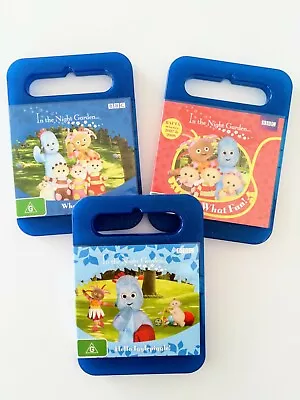 BBC In The Night Garden... Hello Igglepiggle!/Who's Here?/What Fun! 3 DVD Set • £22.56