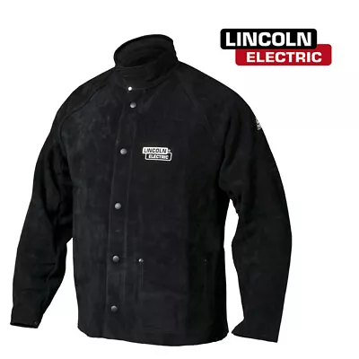 Genuine Lincoln K2989-M Heavy Duty Leather Welders Welding Jacket Size M • $163.89