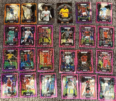 24lot Panini Prizm 23-24 EPL SP Pink/Orange Prizm Haadland Kilman Kaleidoscopic • $4.99