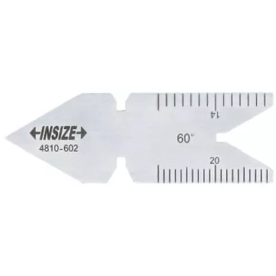 INSIZE 60° Center Gauge Angle Gauge 4810-602 • $9.99