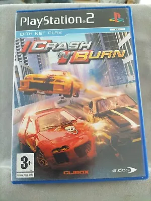 Crash N Burn Playstation PS2 Video Game PAL • £2.80