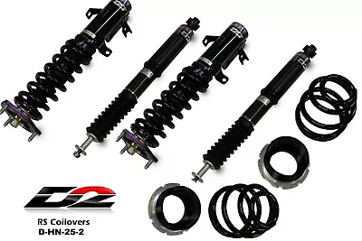 D2 Racing RS Coilovers Adjust Suspension For 14-15 Civic Si 16-21 ILX D-HN-25-2 • $977.50