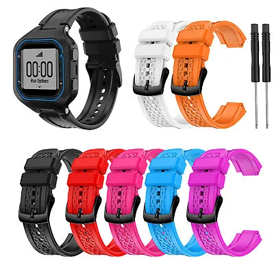 Silicone Women Wrist Band Strap Small Size For Garmin Forerunner 25 GPS Watch • $10.59