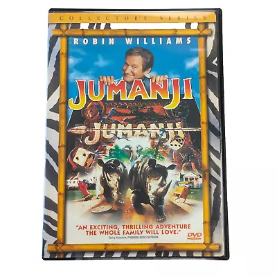 Jumanji (DVD 2000 Collectors Edition) Robin Williams Drama Action Kids VGC  3 • $7.59