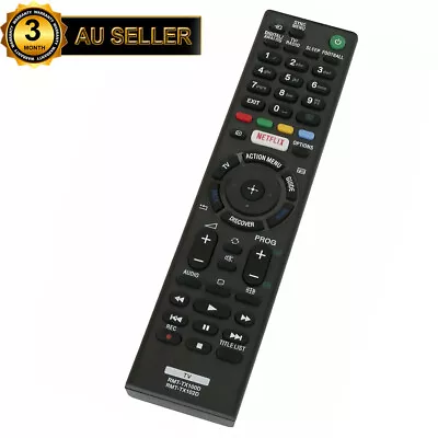 $14 • Buy RMT-TX100D RMT-TX102D Remote Control For SONY Bravia TV KDL-65W859C KDL-75W855C