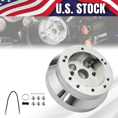 5 & 6 Hole Steering Wheel Polished Short Hub Adapter For Ididit For GMFor Chevy • $28.99