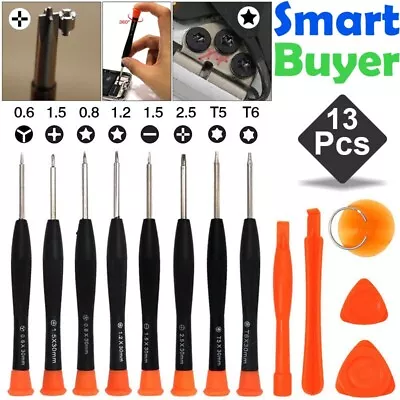 13PCs Telecommunication Repairing Screwdriver Set Multi Tools For Mobile Opening • £2.94