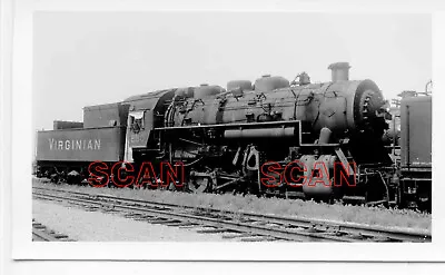 1d173 Rp 1956 Virginian Railroad 0-8-0 Loco #250 Norfolk Va • $8.99