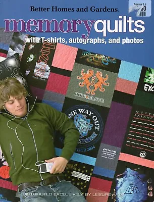 MEMORY QUILTS With T-shirts Autographs & Photos HOW-TO BOOKLET • $1.99