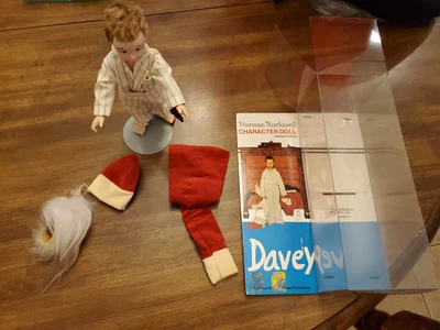 $12.99 • Buy Norman Rockwell Davey Character Doll Collectors Edition With Box 1979 9 Inches