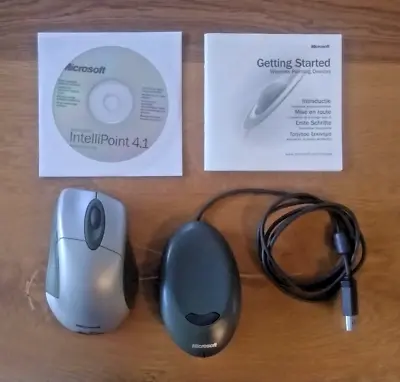 Rare Vintage Microsoft Explorer Wireless Intellimouse - Free Delivery • £124.99