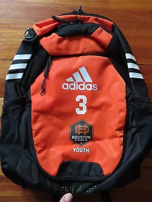 Houston Dynamo FC Youth #3 Adidas Climaproof Stadium 3 Backpack Soccer Futbol • $42.99