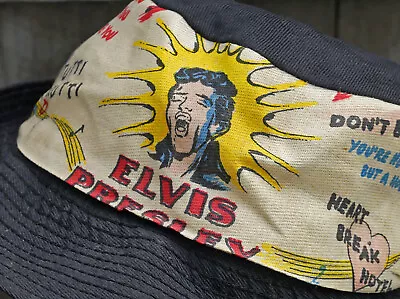 Original Elvis Presley Hat With Tag - 1956 • $71