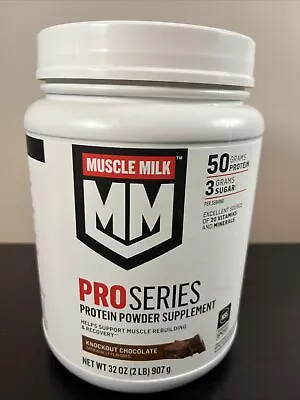 Muscle Milk Pro Series Protein Powder Supplement CHOCOLATE 2lbs Exp 08/24 • $25