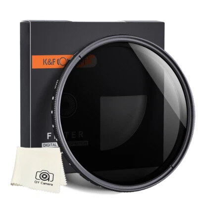 K&F Concept Lens Filter 77mm ND Neutral Density ND2-400 Canon EF 17-40mm F/4 L • $31.99