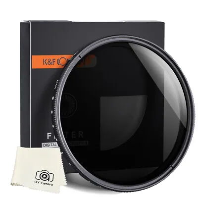 K&F Concept Lens Filter Neutral Density ND2 To ND400 77mm Canon EF 17-40mm F/4 L • $35.19