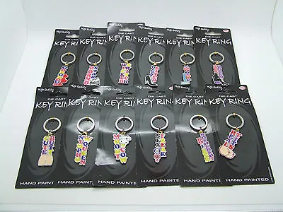 Die Cast Keyring Novelty Key Charm Choose Style On Purchase  • £1.50