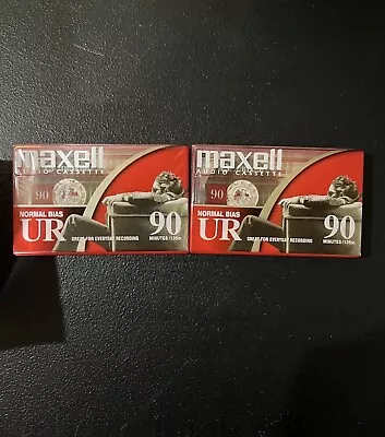 Maxell Ur-90 Normal Bias Audio Cassette 90min (Pack Of 2 - 90 Minute Tapes New • $14.99