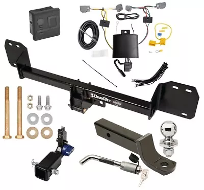 Trailer Hitch For 16-24 Volvo XC90 Hidden Removable Receiver Wiring 2  Ball Lock • $617.01