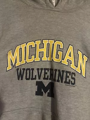 90s Michigan Wolverines Hoodie Xl Gildan  Wear  To Rose Bowl • $19