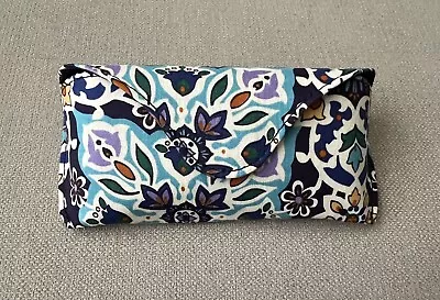 Vera Bradley Eyeglasses Sunglasses Case Lisbon Medallion Floral Hard Shell • $25