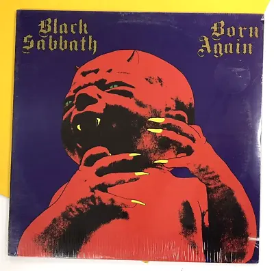 BLACK SABBATH Born Again 1983 LP {IAN GILLAN} Old Stock STILL SEALED!!! A7377 • $99.99