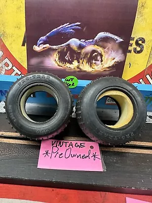 VINTAGE TRAXXAS PRO-TRAX TIRES W/FOAM -PreOwned- • $9