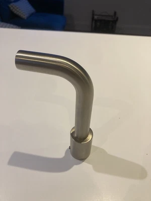 Crosswater Mpro 120 140mm Wall Tap - Brushed Stainless Steel • £20