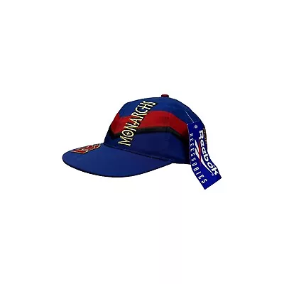 Vintage London Monarchs WLAF Reebok Snapback Cap Embroidered Deadstock NFL • £99.99