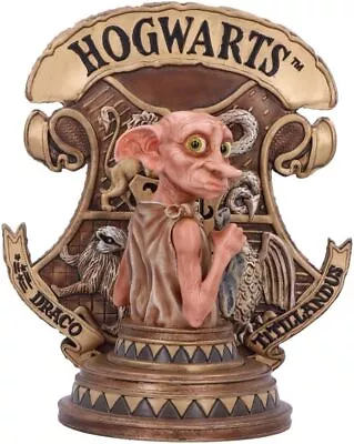 Nemesis Now Officially Licensed Harry Potter Dobby Bookend Gold 20cm • $114.28