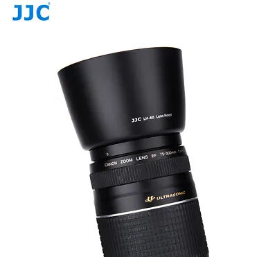 JJC Bayonet Lens Hood Shade As ET-60 For Canon EF 75-300mm EF-S 55-250mm F/4-5.6 • $14.29